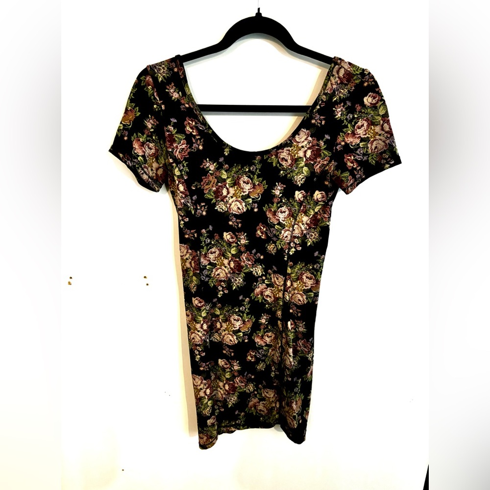 Talula floral print body con dress